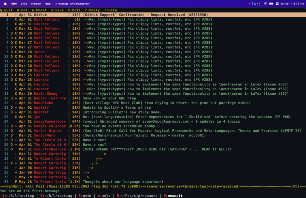 The best email services to use with NeoMutt on Linux - TOPLINUX